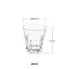 Copo Vidro Baixo Transparente 300ml
