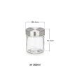 Frasco Redondo Com Tampa Aço 300ml Pack 4 Frasco Redondo Com Tampa Aço 300ml Pack 4