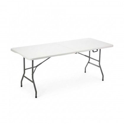 Mesa Dobrável Resina 180cm Mesa Dobrável Resina 180cm