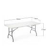 Mesa Dobrável Resina 180cm Mesa Dobrável Resina 180cm