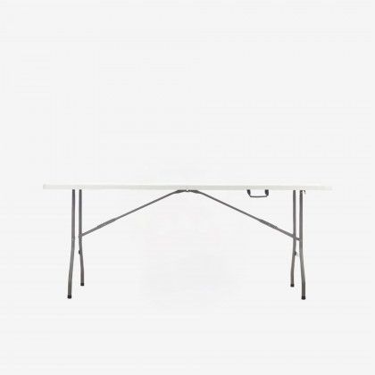 Mesa Dobrável Resina 180cm Mesa Dobrável Resina 180cm