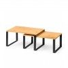Prateleira Bambu Com Pernas 30X19.5cm Pack 2