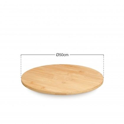 Mesa Girat�ria Bambu �50cm