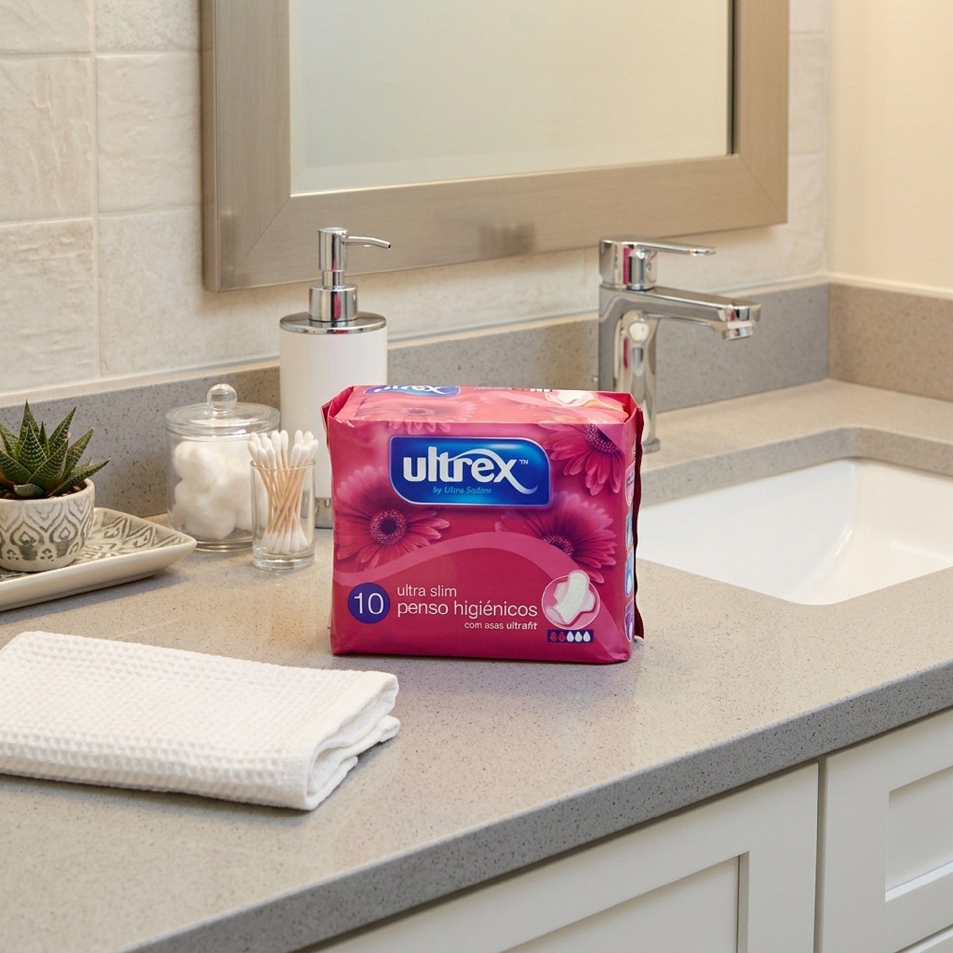 Pensos Higiênicos Ultrex Ultra Slim Pack 10