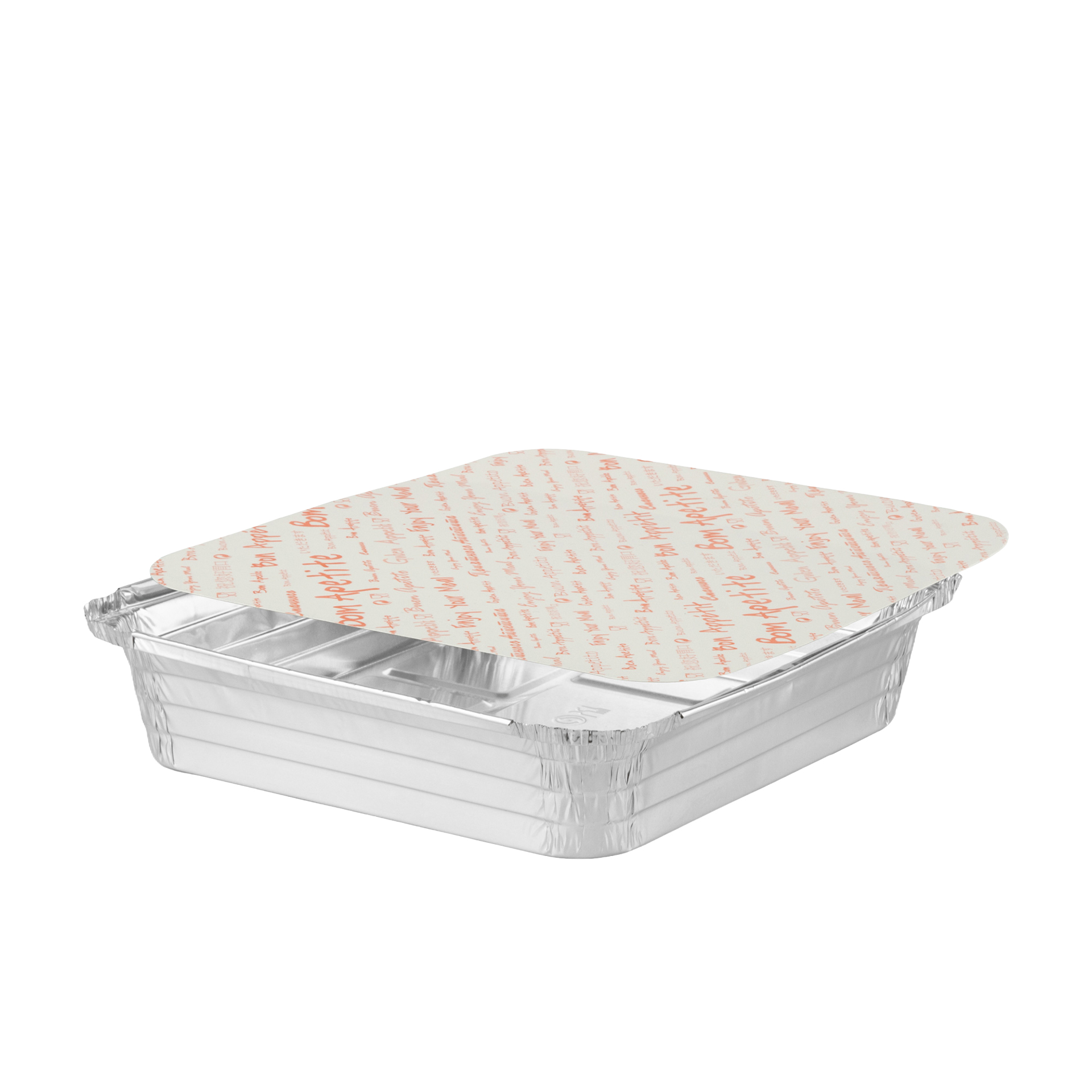 Forma Alumínio Quadrada 2250mlPack 100