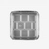 Forma Alum�nio Quadrada 2250mlPack 100