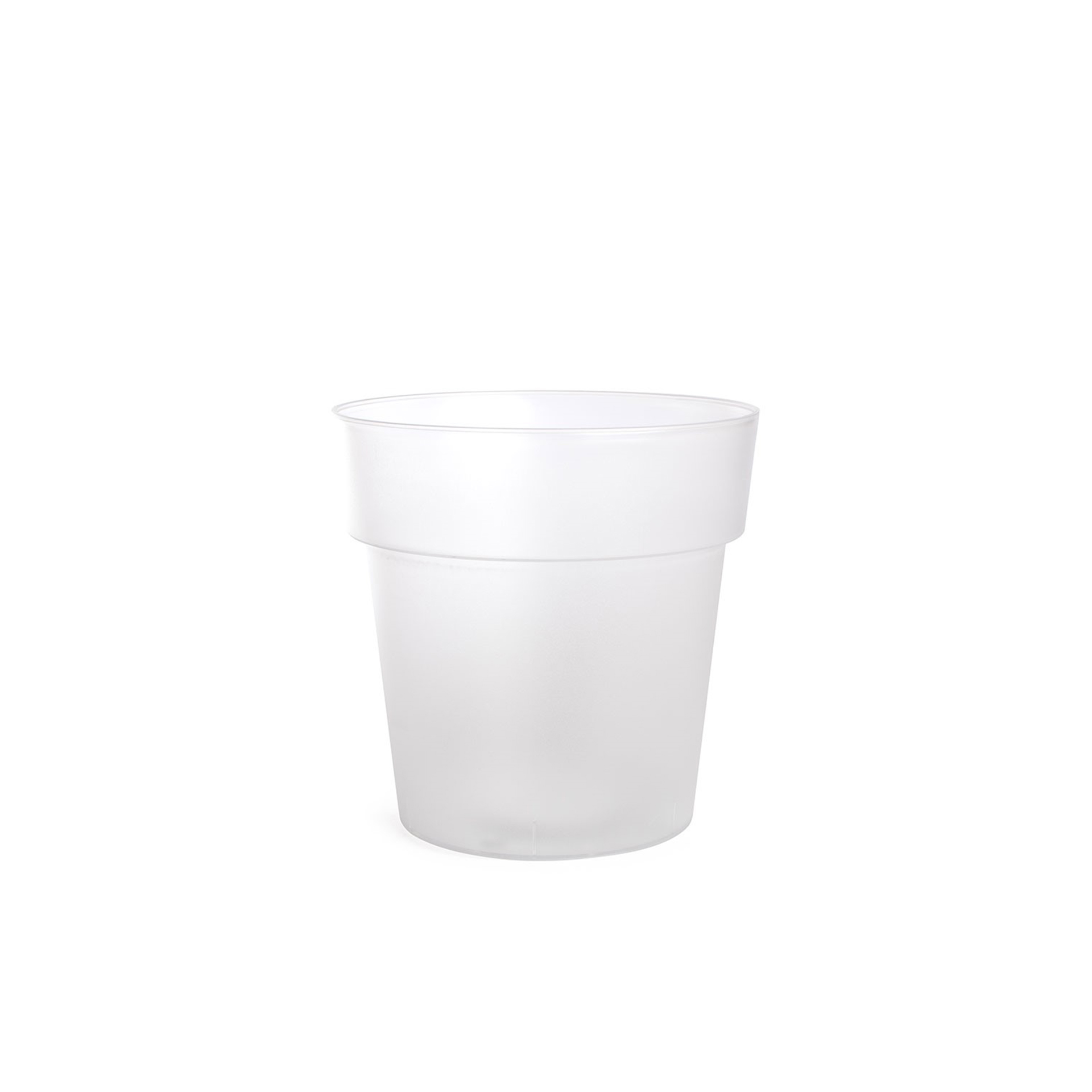 Vaso Plástico Luxe 4.2L Ø20X20cm