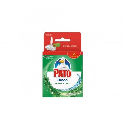 Recarga Bloco Verde Pato Pinho 2X40g Recarga Bloco Verde Pato Pinho 2X40g