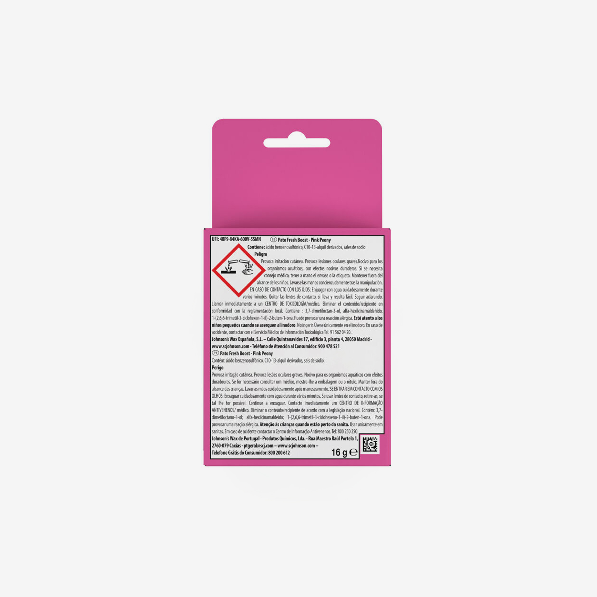 Bloco Sanitário WC Pato Pink