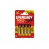 Energizer Eveready Gold Pilha LR6 AA Pack 4 Energizer Eveready Gold Pilha LR6 AA Pack 4
