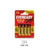 Energizer Eveready Gold Pilha LR6 AA Pack 4