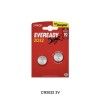 Energizer Eveready Pilha Litio CR2032 Pack 2