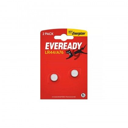 Energizer Eveready Pilha Alcalina A76/LR44 Pack 2 Energizer Eveready Pilha Alcalina A76/LR44 Pack 2