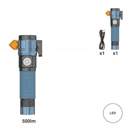 Energizer Lanterna Recarregavél Auto Led 500lm Energizer Lanterna Recarregavél Auto Led 500lm