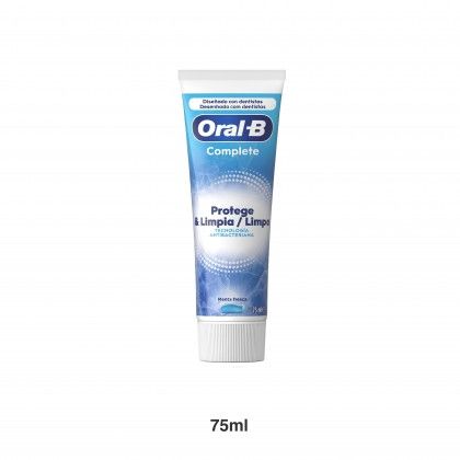 Pasta Dentes Oral B Complete 75ml