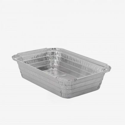 Forma Alum�nio Retangular 1250ml Pack 100