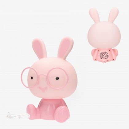 Luz Presen�a Coelho Rosa Led 5W