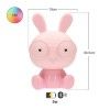 Luz Presen�a Coelho Rosa Led 5W