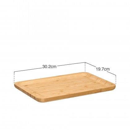 Bandeja Bambu Retangular 30.2X19.7cm