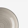 Prato Espiral Sopa Redondo Cinzento 21X5cm Pack 6