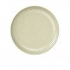 Prato Cer�mica Raso Redondo Verde Claro 26cm Pack 6