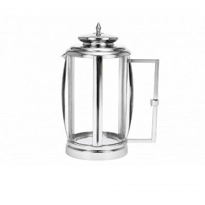 Candeeiro Inox Redondo 31cm