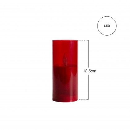 Círio Elétrico 45 Dias Vermelho Círio Elétrico 45 Dias Vermelho