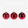 Bola Natal Vermelho 10cm