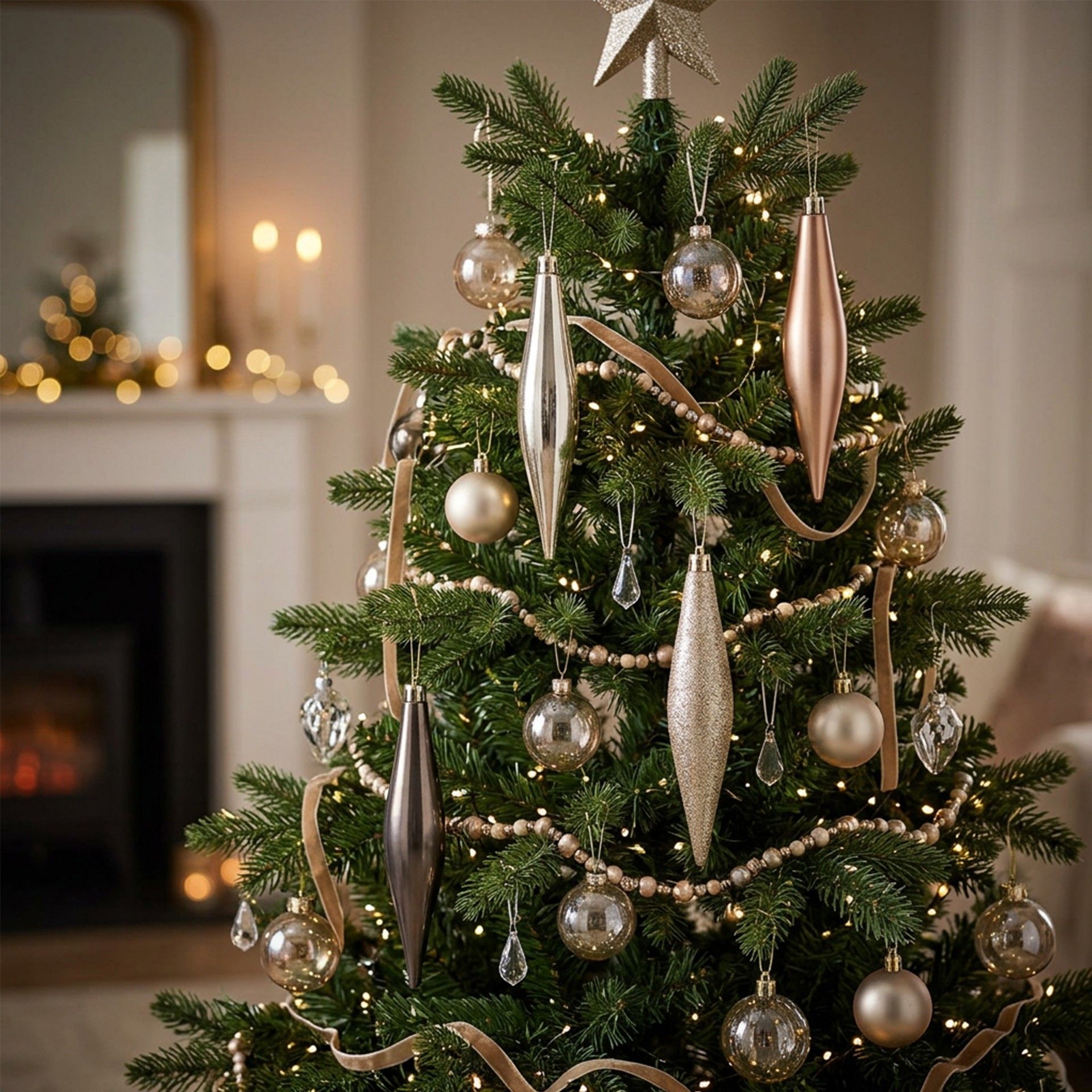 Pendente Natal Cobre Pack 4