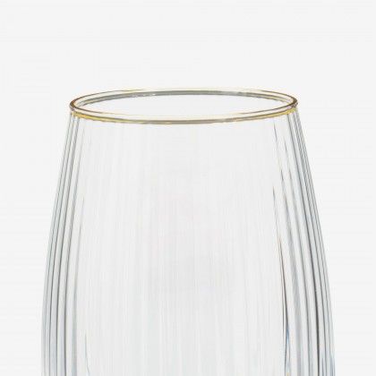 Copo Rebordo Dourado 400ml Copo Rebordo Dourado 400ml