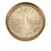 Prato Metal Dourado Ø39cm Prato Metal Dourado Ø39cm