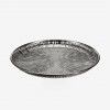 Prato Metal Prateado Ø39cm Prato Metal Prateado Ø39cm