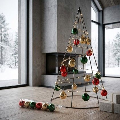 Bola Natal Tradicional Ø7cm Pack 6 Bola Natal Tradicional Ø7cm Pack 6