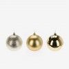 Bola Natal Sortido Dourado�10cm