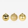 Bola Natal Sortido Dourado �12cm