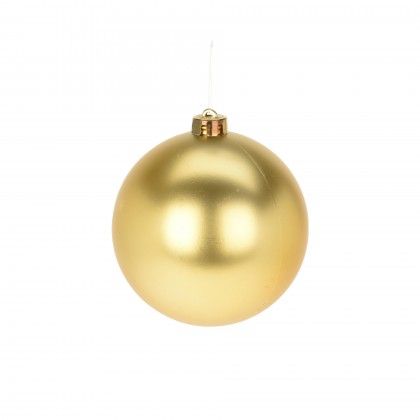 Bola Natal Sortido Dourado �12cm