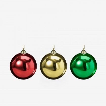 Bola Natal Tradicional Sortido Ø12cm Bola Natal Tradicional Sortido Ø12cm