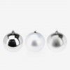 Bola Natal Prateado Sortido �18cm