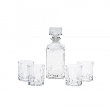 Conjunto Decanter + 4 Copos Vidro