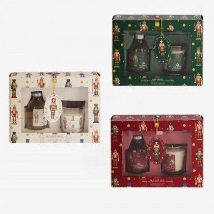 Conjunto Natal Difusor + Vela Sortido