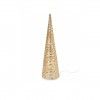 Cone Natal com Led Dourado 60cm Cone Natal com Led Dourado 60cm
