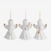 Pendente Anjo Natal Sortido Branco 6cm
