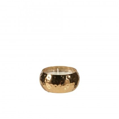 Vela Metal Dourado �9.5X5cm