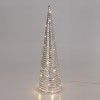 Cone Árvore Natal Prata 60cm Cone Árvore Natal Prata 60cm
