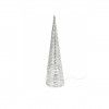 Cone Árvore Natal Prata 60cm Cone Árvore Natal Prata 60cm