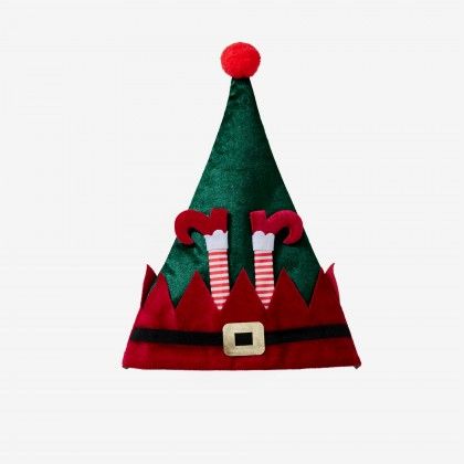 Gorro Natal Pés Duende Sortido 40X30cm Gorro Natal Pés Duende Sortido 40X30cm