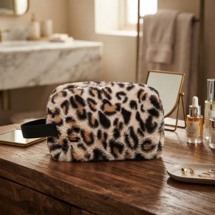Bolsa Leopardo 20X12X12cm Bolsa Leopardo 20X12X12cm