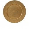 Prato Marcador Dourado 40cm Prato Marcador Dourado 40cm