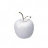 Maça Decorativa Branco Mate 16cm Maça Decorativa Branco Mate 16cm