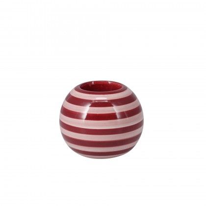Casti�al Sortido Branco/Vermelho 8X8X7cm